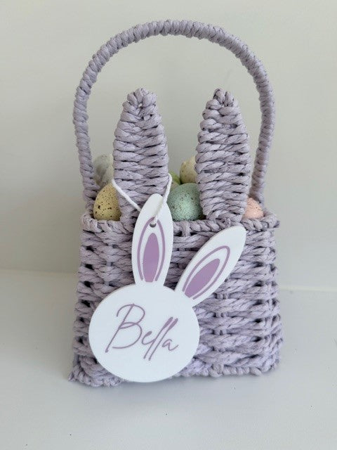 Easter Bunny Name Tag